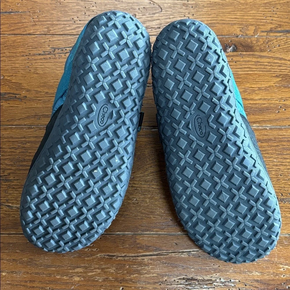 Chaco Ramble Puff Boots Women’s Blue JCH108894 Bootie Slipper EUC Size 8.5